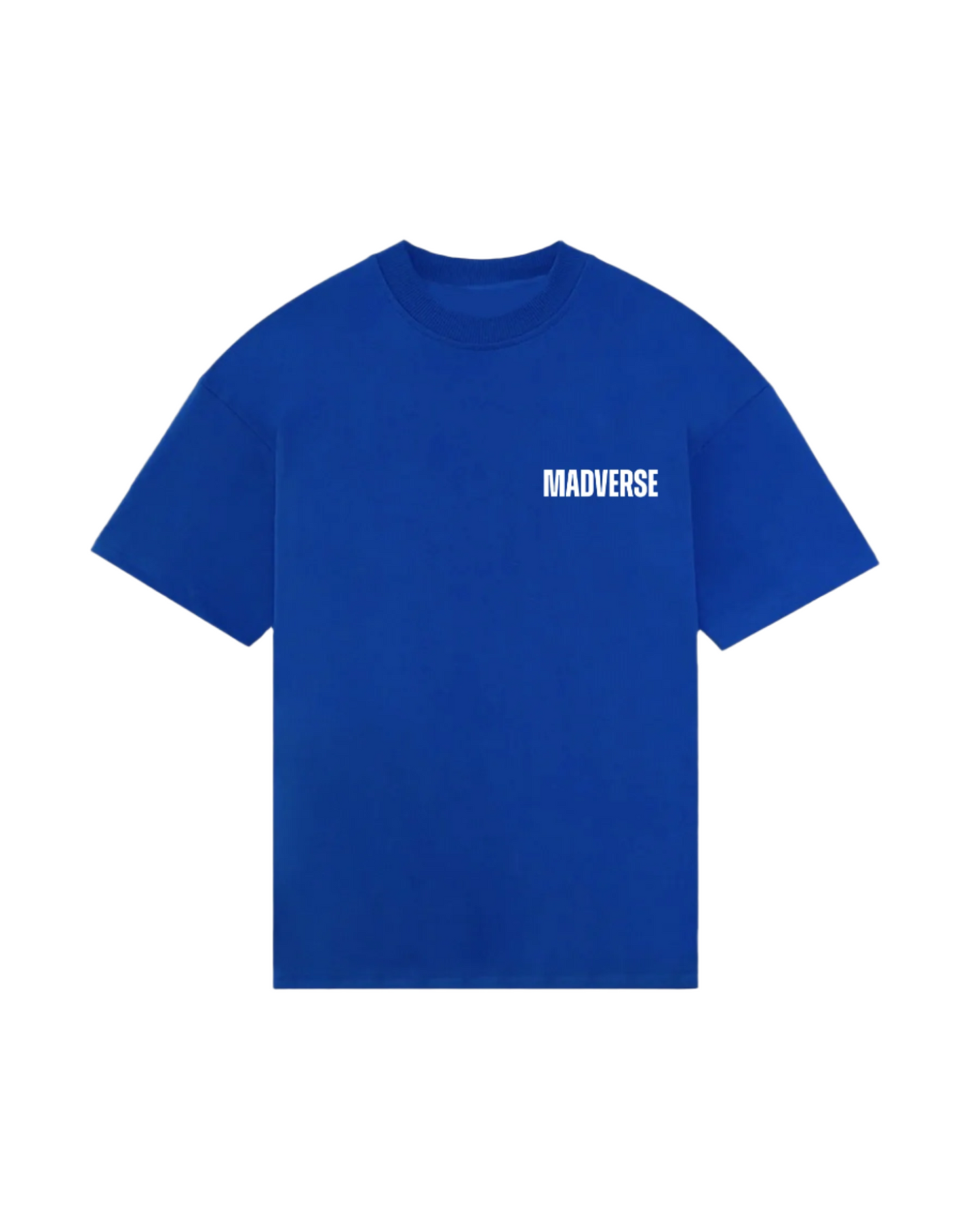 ROYAL BLUE BLANK OVERSIZED T-SHIRT