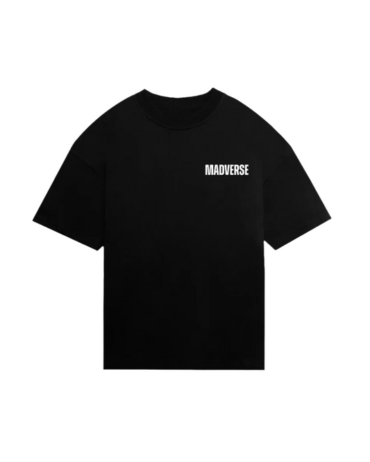 BLACK BLANK OVERSIZED T-SHIRT