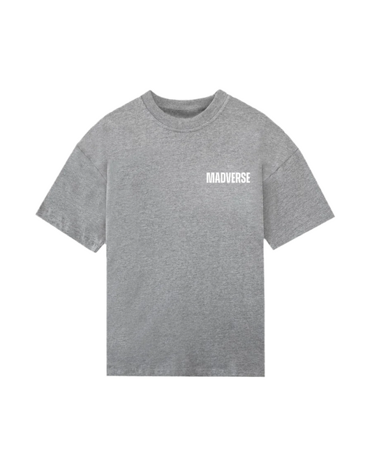 GREY BLANK OVERSIZED T-SHIRT