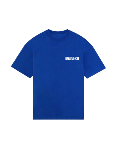 ROYAL BLUE BLANK OVERSIZED T-SHIRT