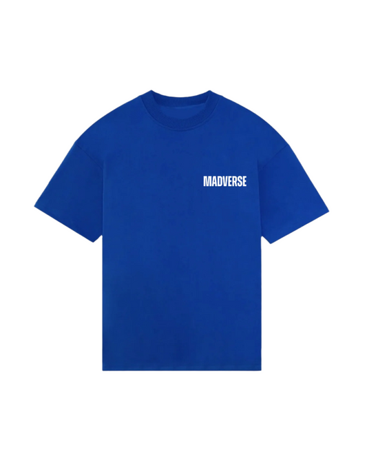 ROYAL BLUE BLANK OVERSIZED T-SHIRT