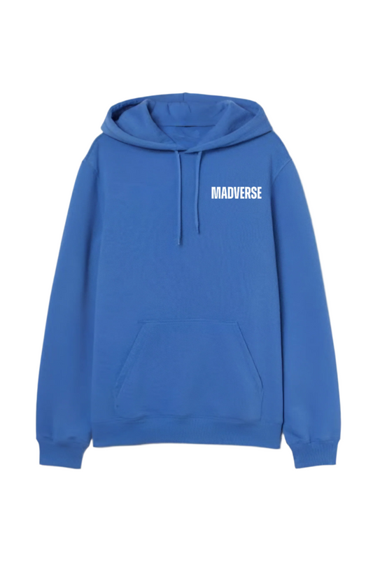BLUE BLANK HOODIE