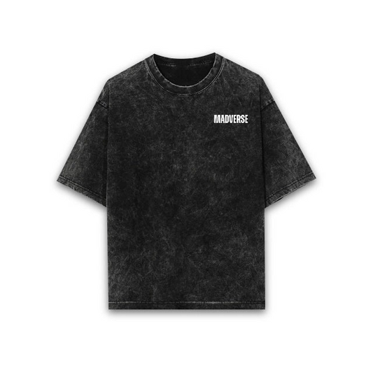 ACID WASH BLACK TEE