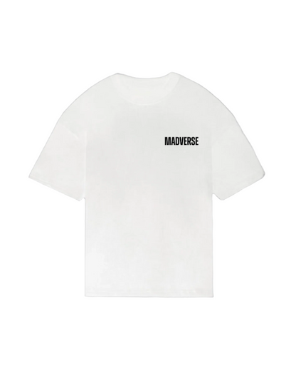 WHITE BLANK OVERSIZED T-SHIRT